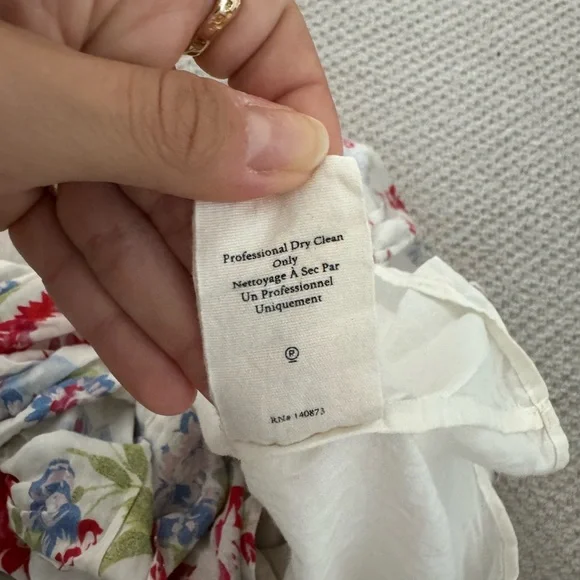 Marion dress in cherry skies - Picture 10 of 11